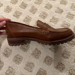 Madewell Corrine lugsole loafers